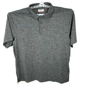 Grand Slam Performance Mens Polo Shirt Size XXL Gray Short Sleeve Shirt